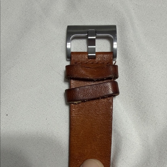 Classic Brown Motorola Smart Leather Men's Watch - Picture 3 of 4